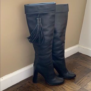 Authentic Chloe high boots with Tassels
